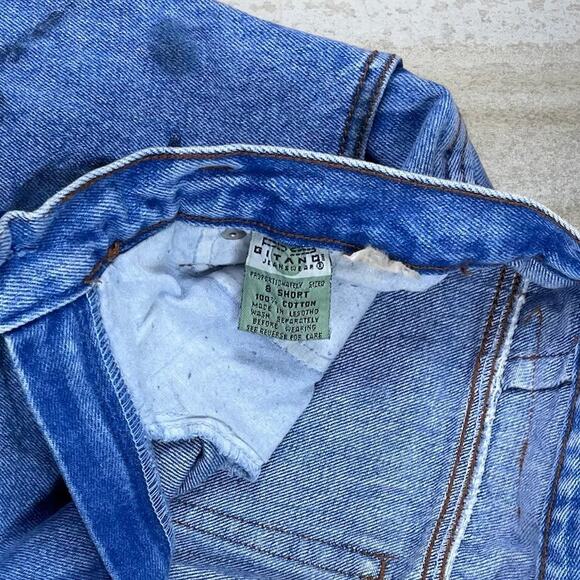 Vintage Y2K Skater Jeans Womens 8 Baggy Tapered Medium Wash Ankle Denim Rap - Picture 6 of 6